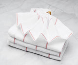 Metallic Copper Napkins - Lurex Linen Napkins