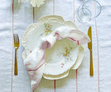 Metallic Copper Napkins - Lurex Linen Napkins