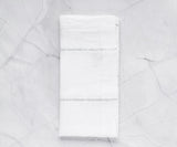 Metallic Thread Linen Napkins