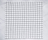 Black and White Linen Napkins