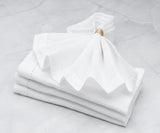 White Linen Napkins