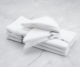Embroidered Dinner Napkins - Harmonie Napkins