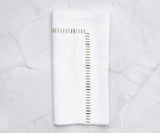 Harmonie Napkins - White Cloth Napkins Bulk