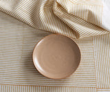 Beige Printed Round Tablecloth