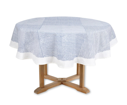 Blue Print Tablecloth