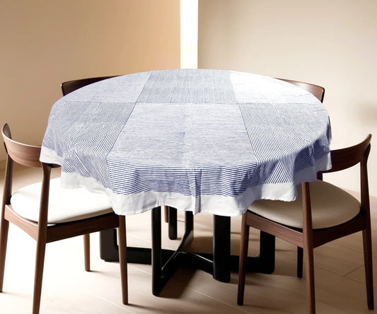 Blue Print Tablecloth
