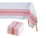Tablecloths and Napkins - Striped
