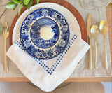 White Dinner Napkins - Pearl Napkins