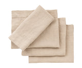 Beige Linen Napkins Set of 4