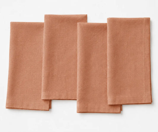 Clay Linen Napkins