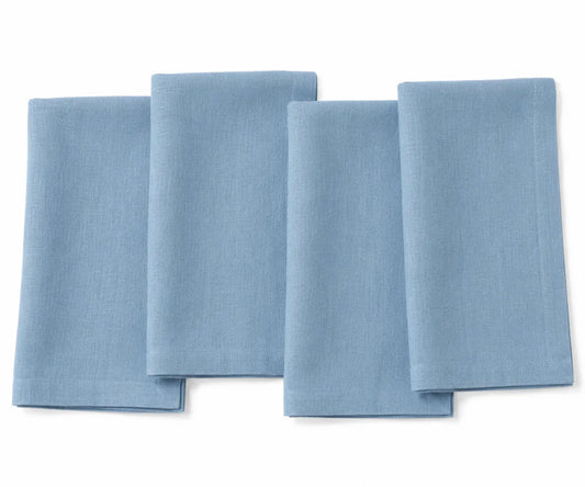 Cornflower Blue Linen Napkins