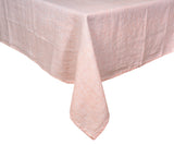 Plain Linen Rectangle Tablecloth
