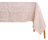 Plain Linen Rectangle Tablecloth