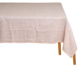Plain Linen Rectangle Tablecloth
