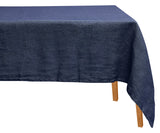 Plain Linen Rectangle Tablecloth