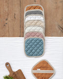 Linen pot-holder (1 pcs) in Charcoal gray