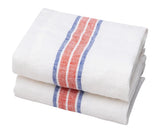 Striped Linen Tea Towels - Set of 2