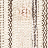 Lenorah Pink&White Textured Throw Pillow - Clearance