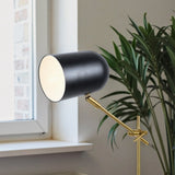 Lumora Table Lamp - Black outer - White inner
