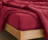 Cherry Red Sheet Set