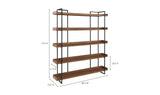 Vancouver Bookshelf Large Light Brown
