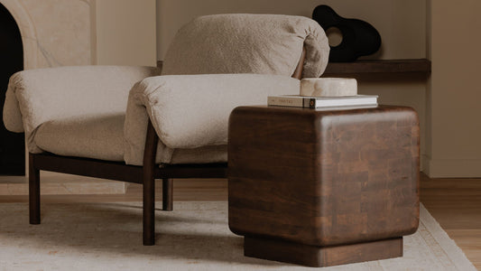 Eton Side Table Dark Brown