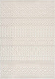 Drago White Washable Area Rug