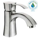 ANZZI Alto Elegant Mid-Arc Faucet (2.09" H), Single Hole, WaterSense & ADA Certified, Rhino Alloy Solid Brass, Various Finishes