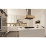 ZLINE 48" Wooden Island Range Hood, Butcher Block, 681iM-48