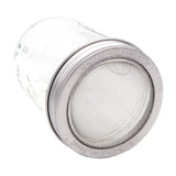 Curved Rust Proof Sprouting Lid and Band for Mason Jars