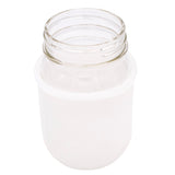 Silicone Sleeve for Regular Mouth Pint 16oz Mason Jars