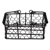 Chicken Wire Caddy for 2 Half Pint 8oz Mason Jars