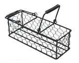 Chicken Wire Caddy for 3 Pint Mason Jars