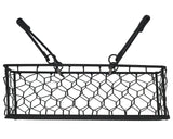 Chicken Wire Caddy for 3 Pint Mason Jars