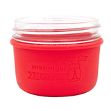 Silicone Sleeve for Wide Mouth Half Pint 8oz Mason Jars