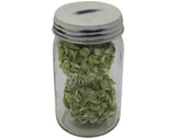 Antique White Shabby Chic Mason Jar Lids 4 Pack