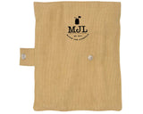 Travel Bamboo Utensil Set With Cotton Roll-Up Carrying Case