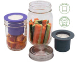 Salad and Snacks Starter Set for Mason Jars