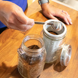 Cold Brew Coffee & Tea Maker Stainless Steel Filter With Lid for Mason Jars