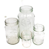 8 Pack Combo Glass Straws for Mason Jars + Cleaner