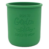 Cannabis Laser Engraved Leaf Green Sleeve