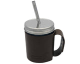 Medium 7 ¼" Stainless Steel Smoothie Straws for Pint Mason Jars