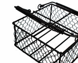 Chicken Wire Caddy for 4 Pint Mason Jars