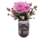 Galvanized Metal Flower Organizer Frog Lid for Mason Jars