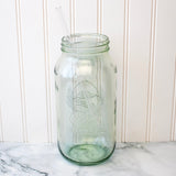 Extra Long 11 3/4" Glass Straws for Half Gallon Mason Jars 4 Pack + Cleaner