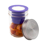 Mason Jar Divider Cup for Salads, Dips, and Snacks