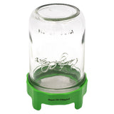 Rust Proof Sprouting Lid with Built-In Stand for Wide Mouth Mason Jars