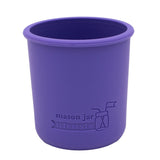 Silicone Sleeve for Regular Mouth Half Pint 8oz Mason Jars