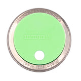 Silicone Straw Hole Tumbler with Stainless Steel Band for Mason Jars