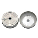Straw Hole Tumbler Stainless Steel Lids for Mason Jars 5 Pack